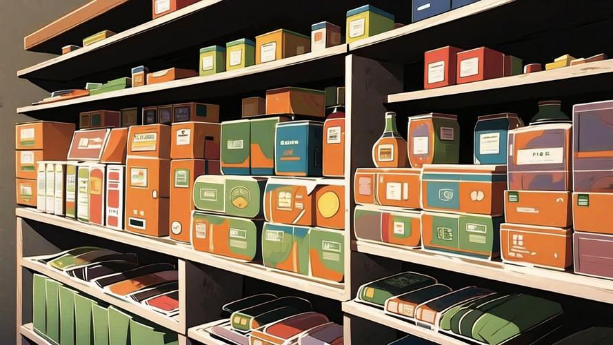 日用百货货架背景素材大放送 丰富您的设计与展示灵感